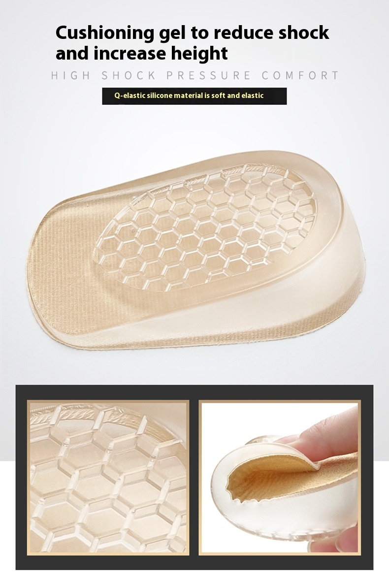 Title 4, Invisible Inner Heightening Shoe Pad Heel Comfo...