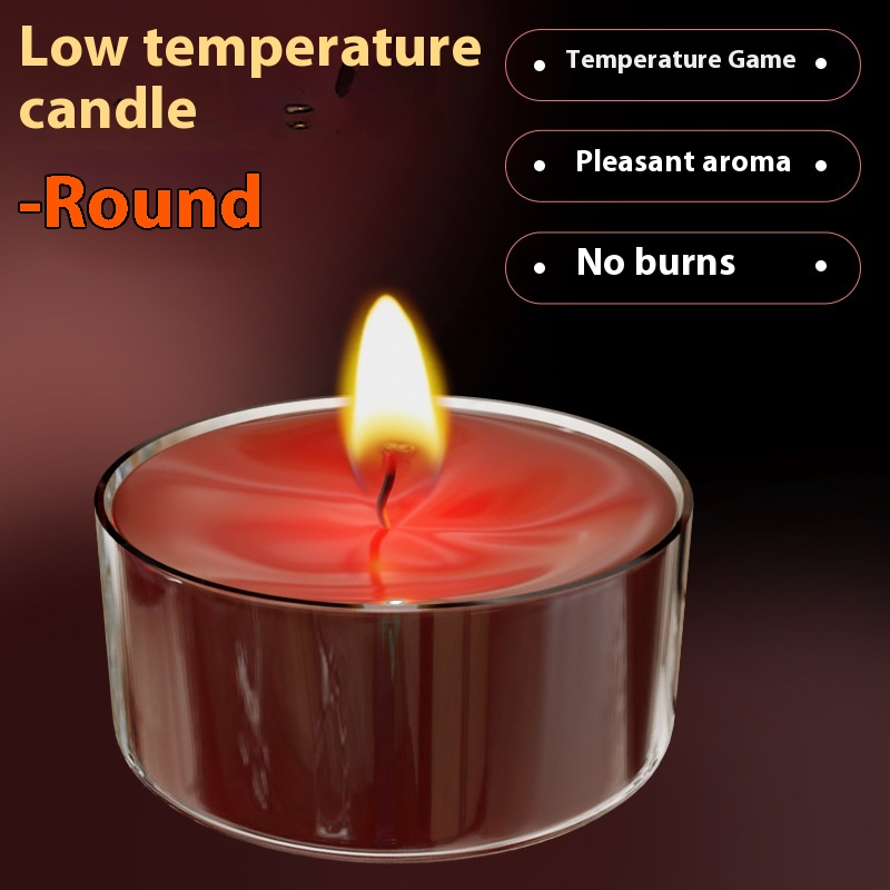 Round Low Temperature Candles