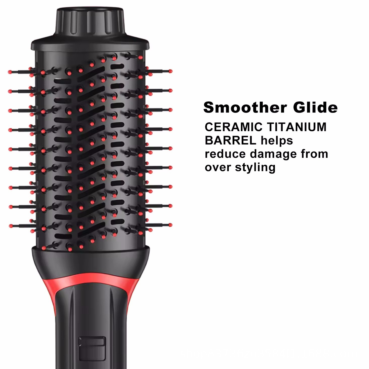 Title 10, Big Wave Shape Multifunction Curlers Hot Air Comb