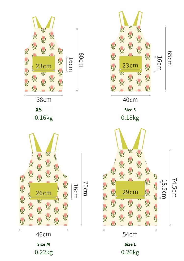 Title 1, Widened Strap Cotton Child Drawing Apron