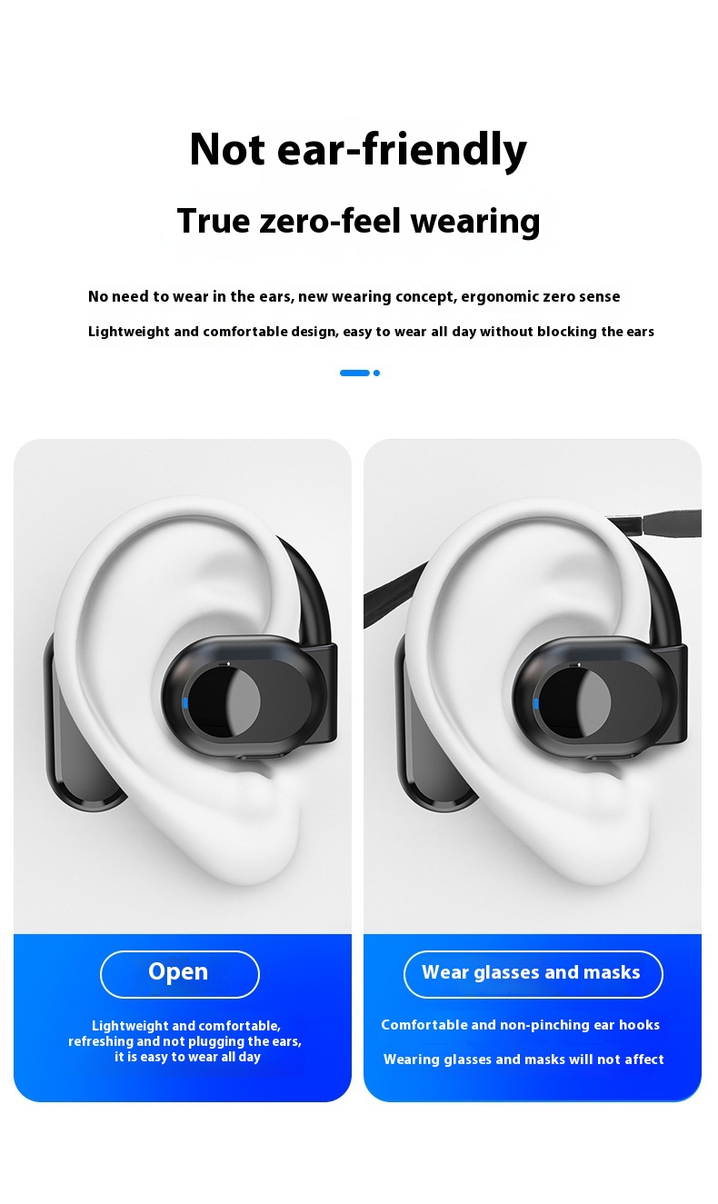 Title 2, New Wireless Right Ear Bluetooth Headset Long S...