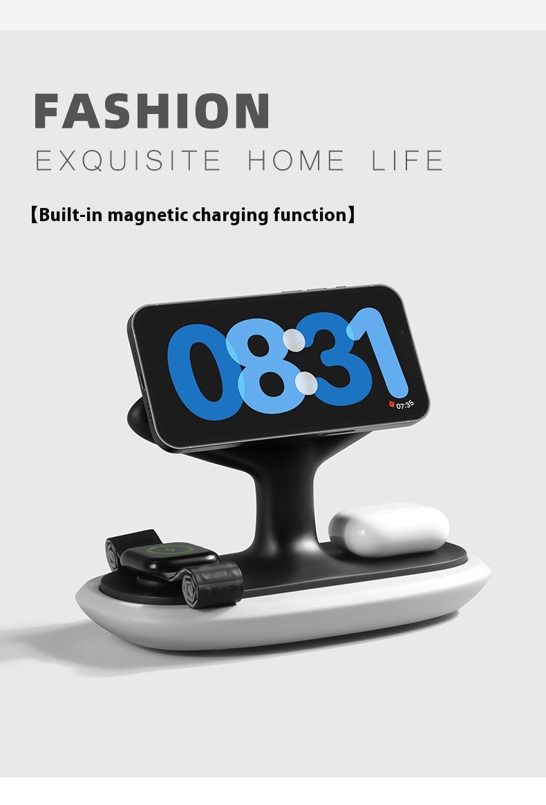 Title 2, Creative Three-in-one Magsafe Magnetic Mobile P...