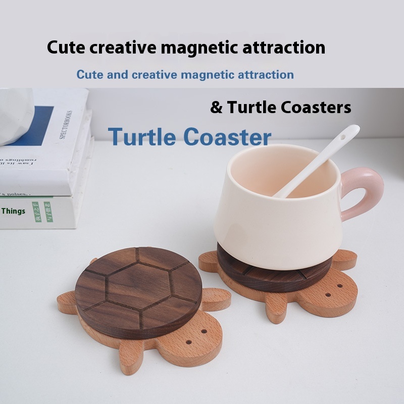 Title 2, Cute Black Walnut Turtle Insulation Pad