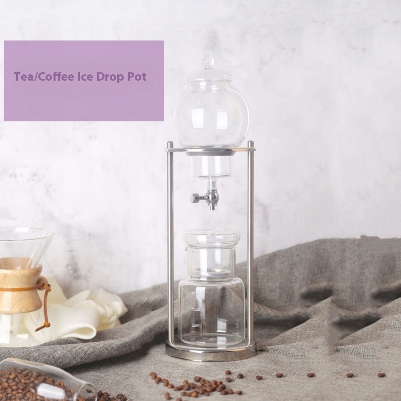 Title 3, Iced Drip Jug Cold Drink Tea Cold Brewed Coffee...