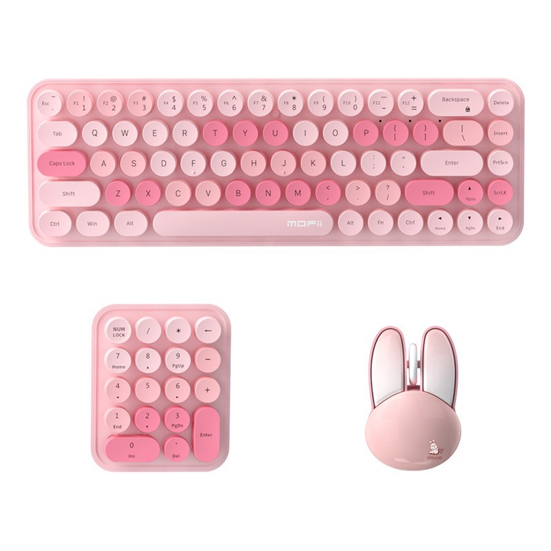 Title 3, Wireless Keyboard And Mouse Three-piece Suit Cu...