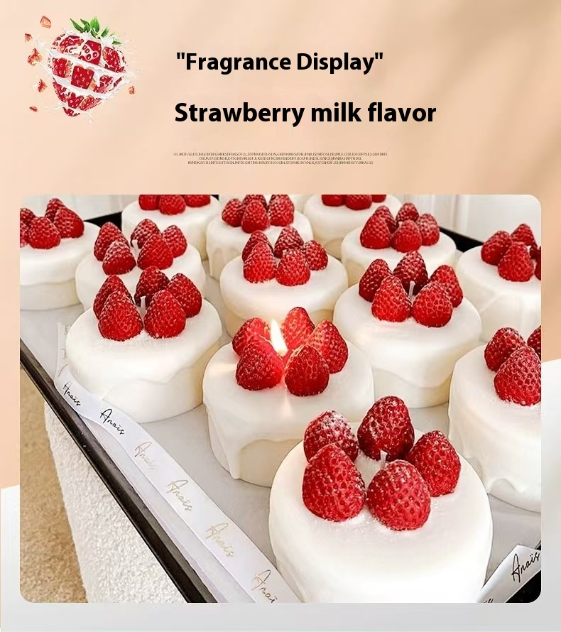 Title 2, Strawberry Cake Bedroom Milk Flavor Aromatherap...