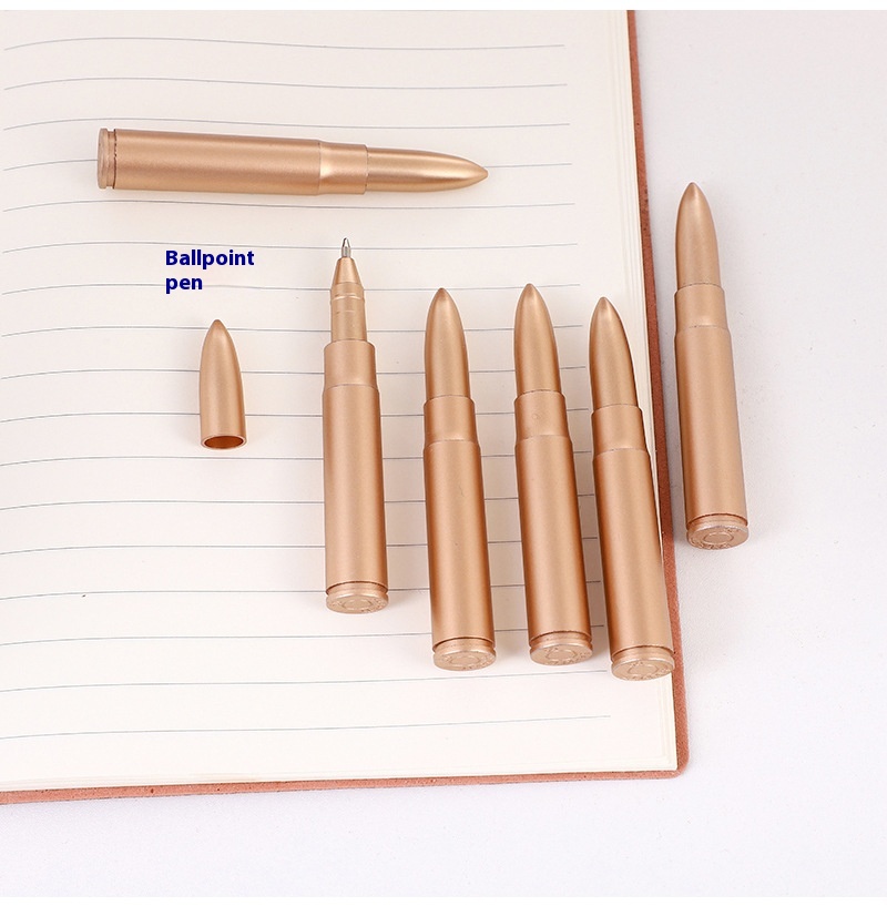 Title 5, Creative Retro Bullet-shaped Ballpoint Pen