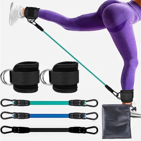 Ankle Strap Resistance Bands Hip Leg Strength Pull Rope