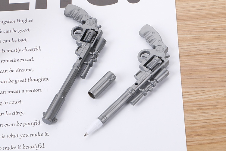 Title 3, Creative Stationery Revolver Shape Ballpoint Pen