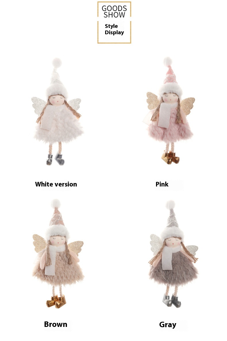 Title 9, New Christmas Tree Creative Jacquard Hat Angel ...