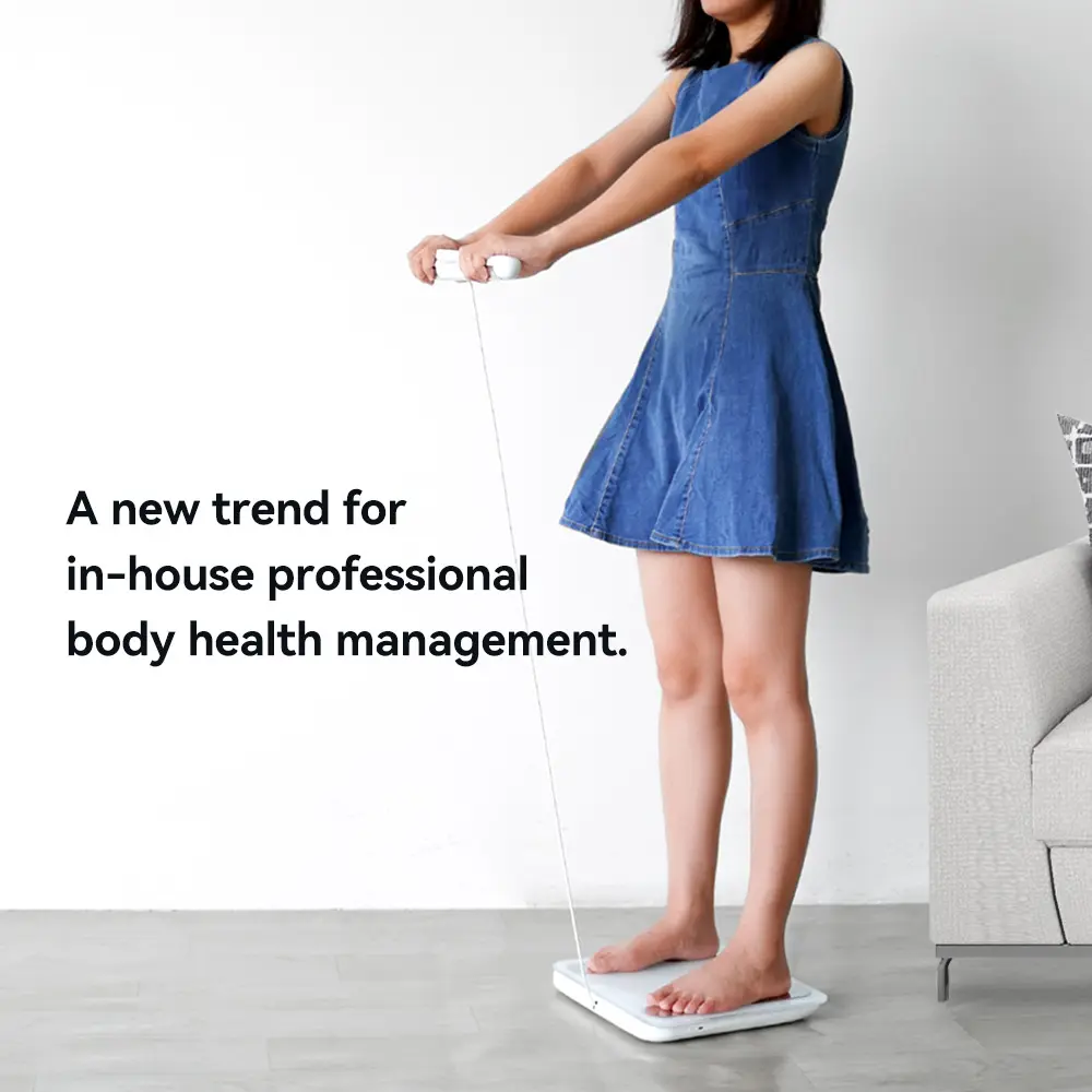 Intelligent Eight-electrode Body Fat Scale, High-precision Professional