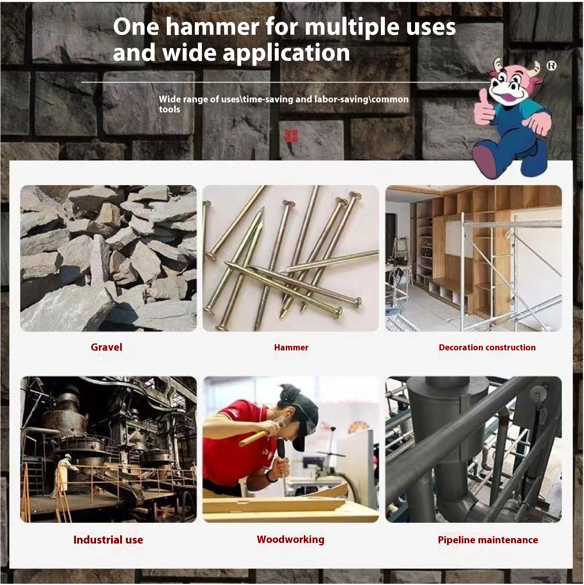 Title 3, Nail Hammer Multi-function Tools For Home Use