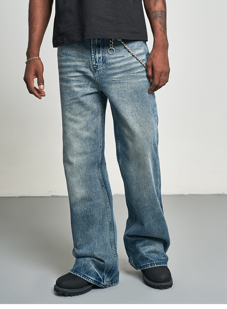 Title 2, Gradient Washed Slimming And Wide Leg Bootcut T...