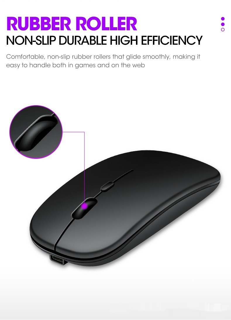 Title 2, Mute Wireless Mouse Gift Game Computer Notebook