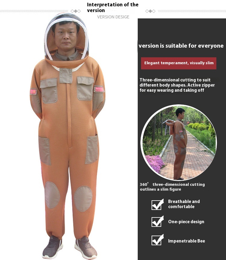 Title 1, Breathable Anti-bee Suit Thickened Anti-bee Suit