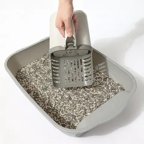 Large Capacity Integrated Cat Litter Scoop Shit Trash Can