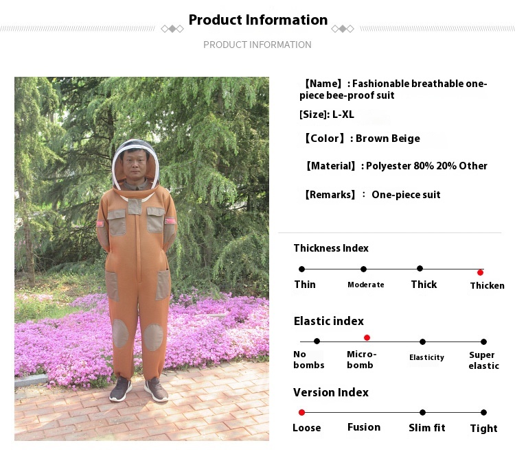 Title 8, Breathable Anti-bee Suit Thickened Anti-bee Suit