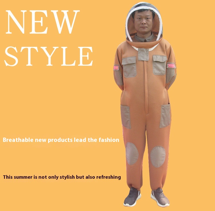 Title 4, Breathable Anti-bee Suit Thickened Anti-bee Suit