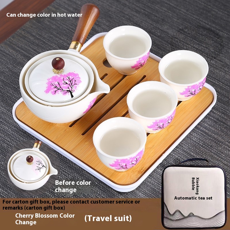 One Pot Four Cups Tea Tray