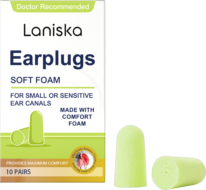 Title 1, Foam Soothing Earplugs Noise Reduction