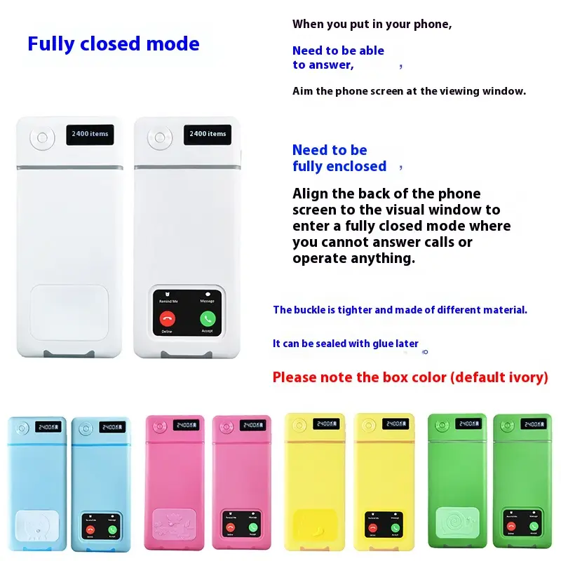 Mobile Phone Lock Upgrade High Configuration Timing Self-discipline Lock Box Internet Addiction Test Preparation