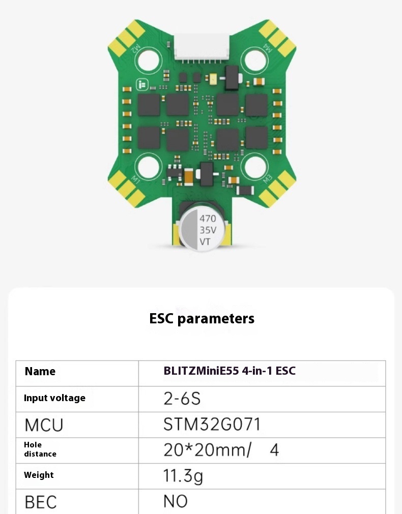 Title 2, Mini F7 Crossing Machine Flight Control 55A M4 ...