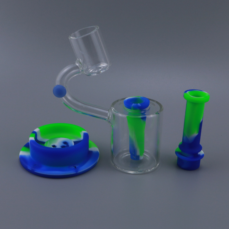 Title 3, Silicone Tobacco Pipe Glass With LED Light