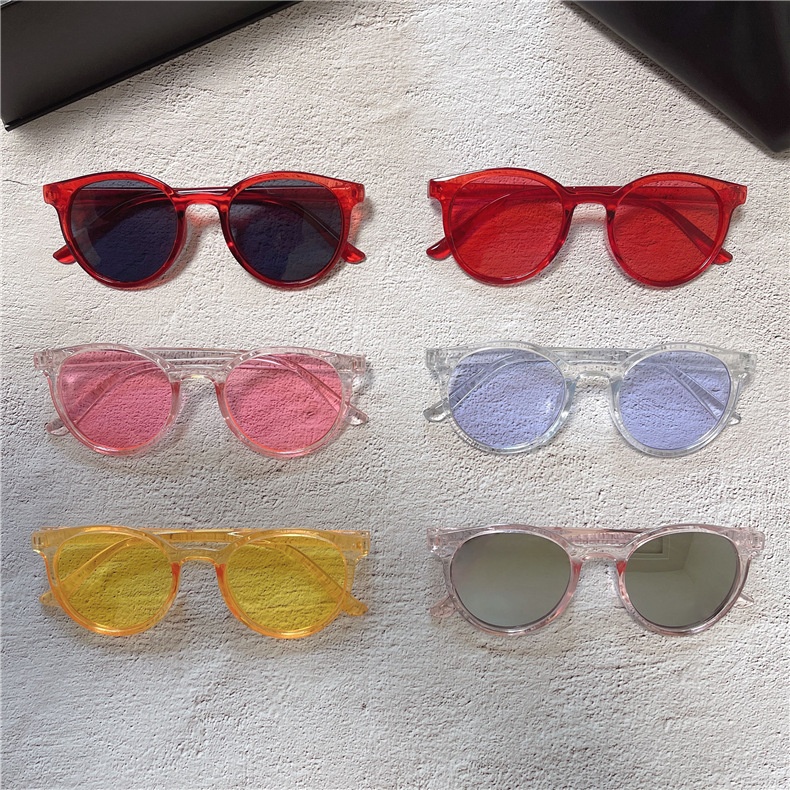 Title 12, Candy Color Sunglasses Good-looking Fashion Rou...