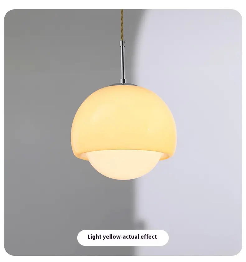 Vintage Glass Pendant Light Bar Counter