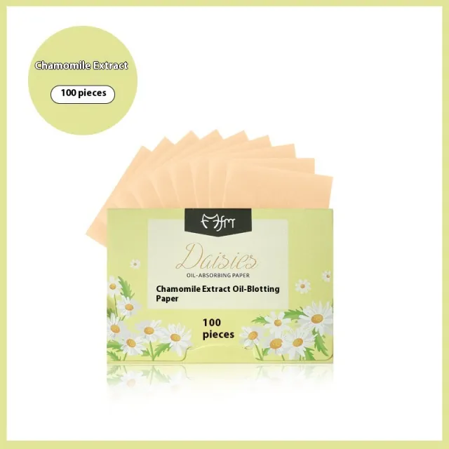 Oil absorbing Sheets Facial Women's Portable Removable Fragrance Chamomile Fragrance - Shop at LoveMi