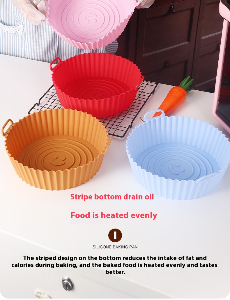 Title 2, Silicone Air Fryer Thickened Edible Silicon