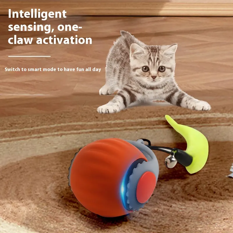 Pet with Gravity Sudden Ball Cat Toy Automatic Funny