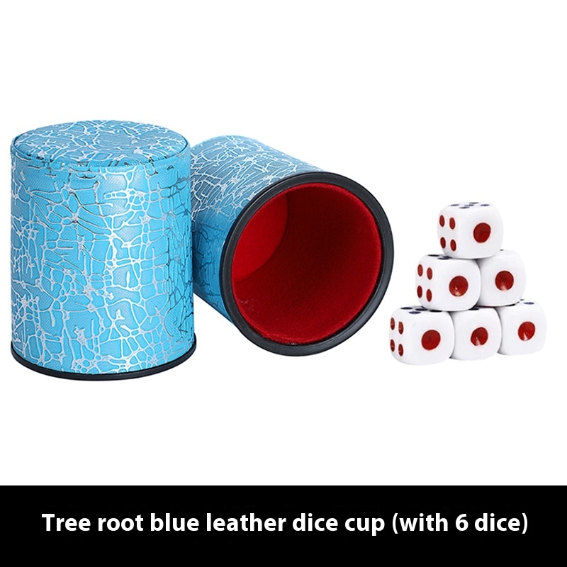 Tree Root Blue Dice Box