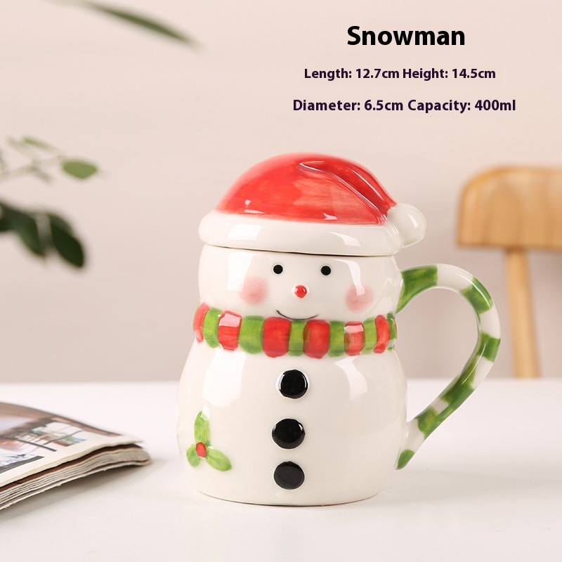 Snowman With Lid