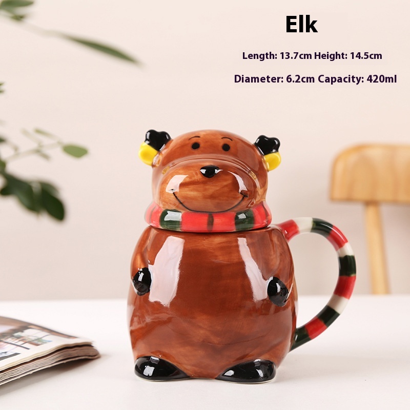 Elk With Lid