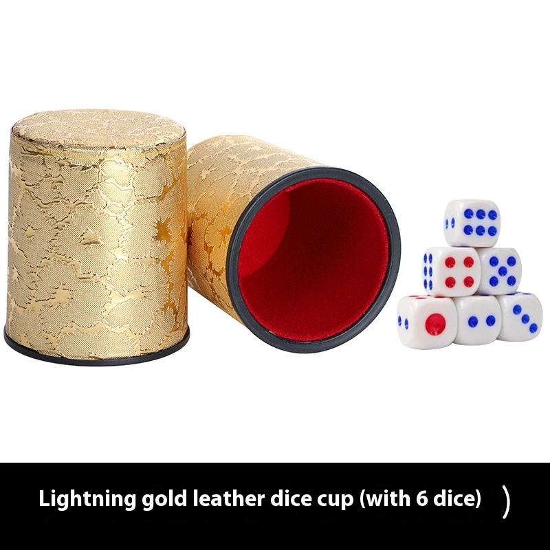 Lightning Gold Dice Box