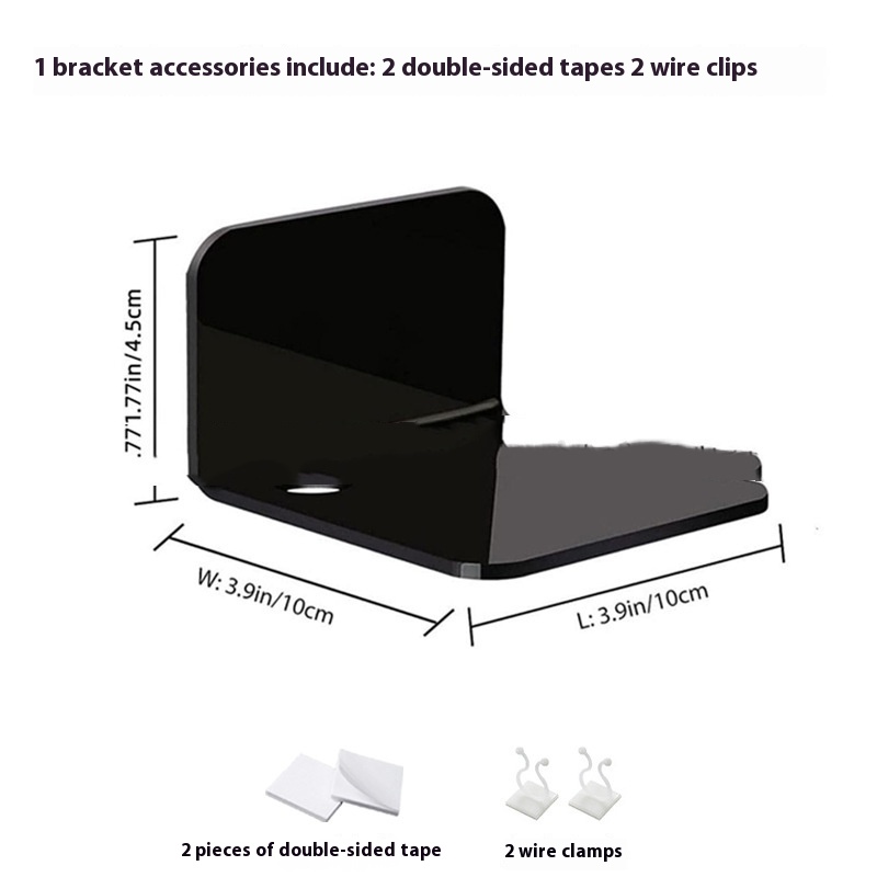 Title 5, Acrylic Monitor Mounting Plate Wall-mounted Sto...