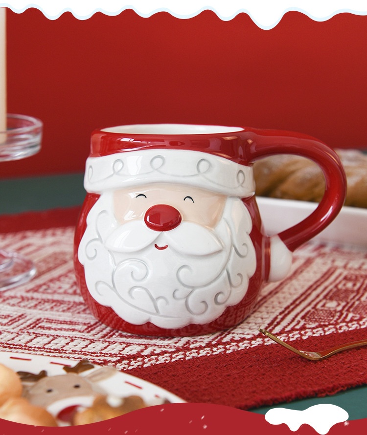 Title 4, Santa Claus Ceramic Cup Office Home