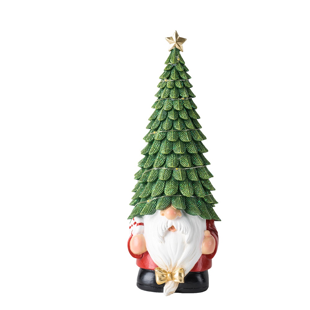 Title 18, Christmas Tree Home Sculpture Desktop Holiday D...