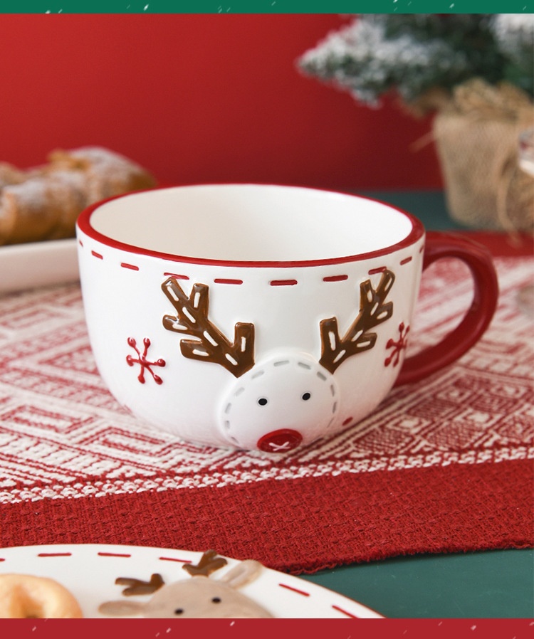 Title 12, Tasse en céramique Père Noël pour bureau et mai...