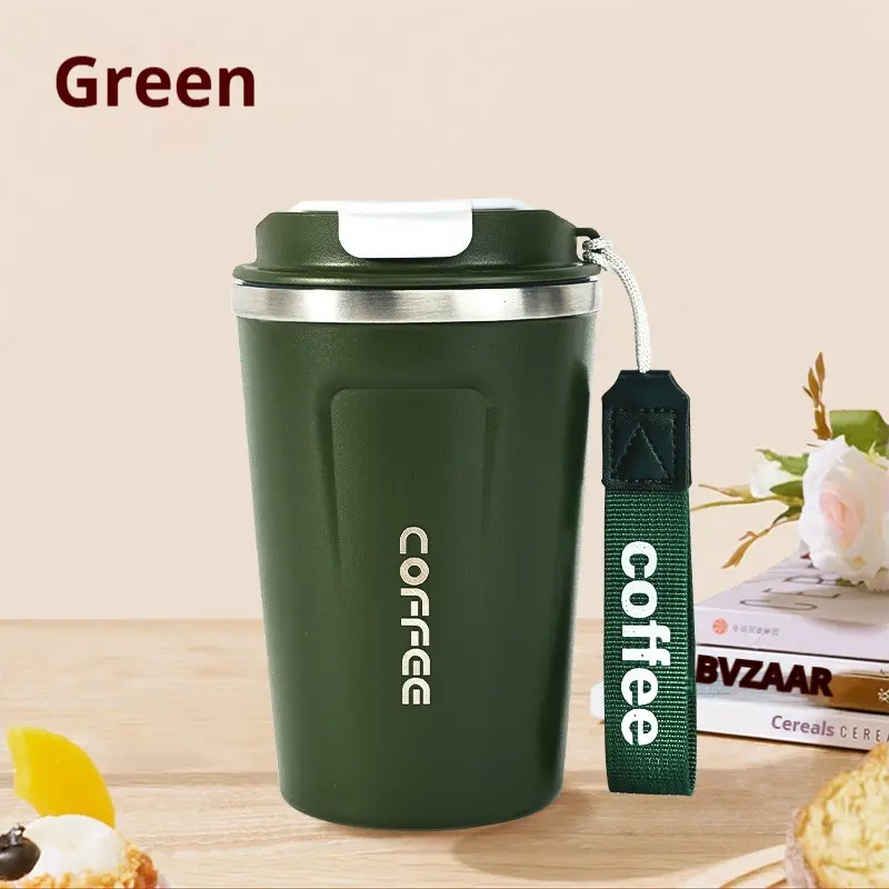 Double-layer Vacuum Cup Coffee Cup 304 Stainless Steel