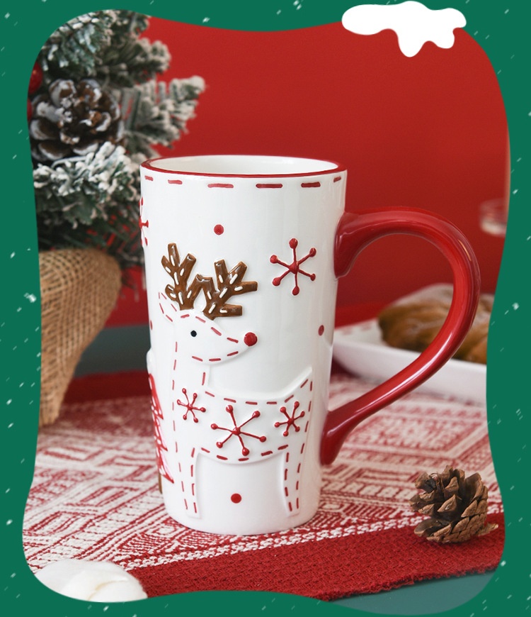 Title 7, Santa Claus Ceramic Cup Office Home