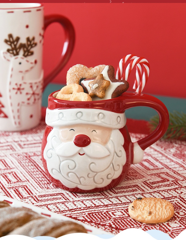 Title 6, Santa Claus Ceramic Cup Office Home