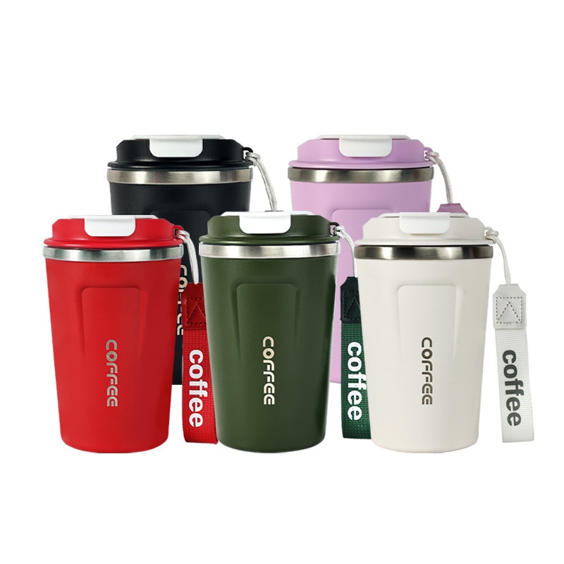Double-layer Vacuum Cup Coffee Cup 304 Stainless Steel