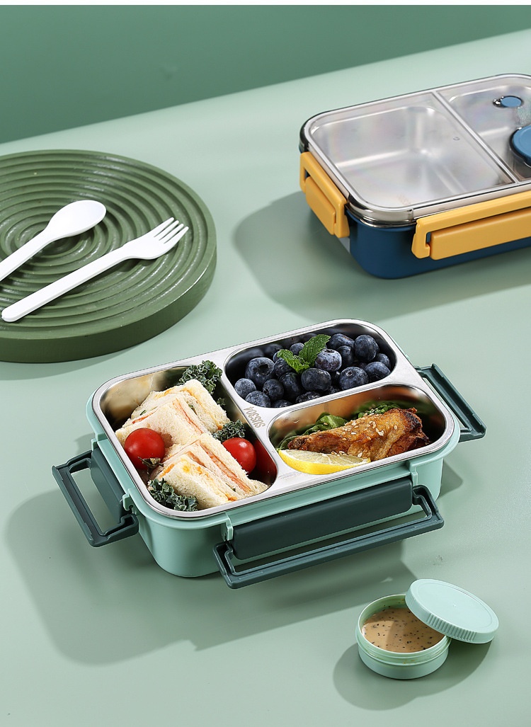 Title 3, 304 Stainless Steel Sealed Insulated Lunch Box ...