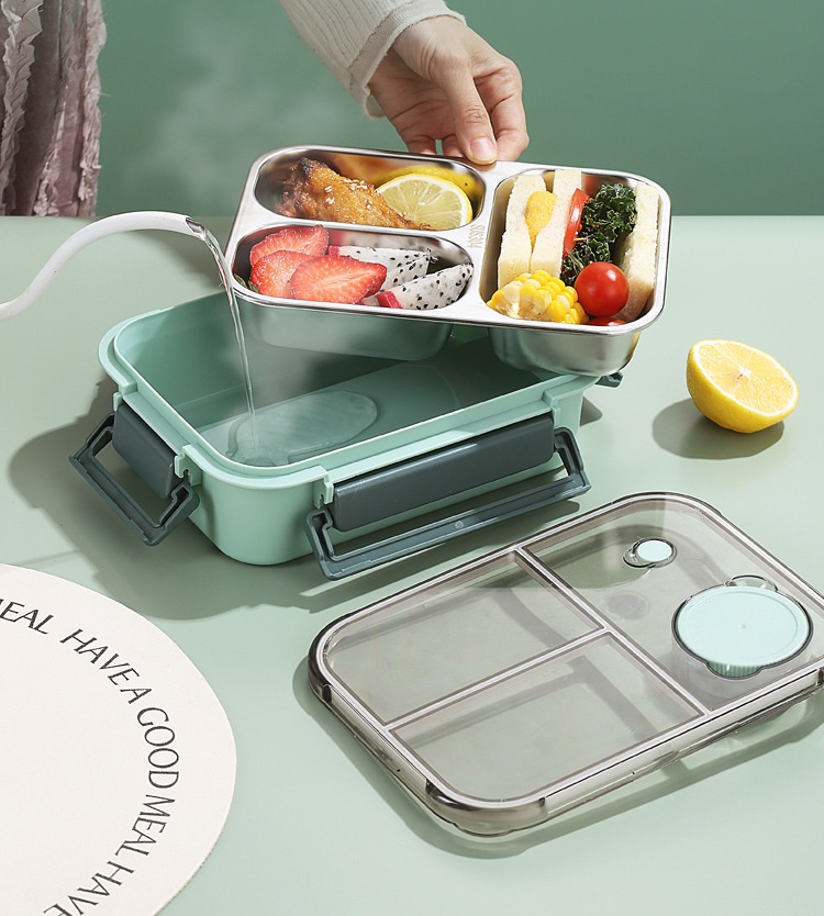 Title 9, 304 Stainless Steel Sealed Insulated Lunch Box ...