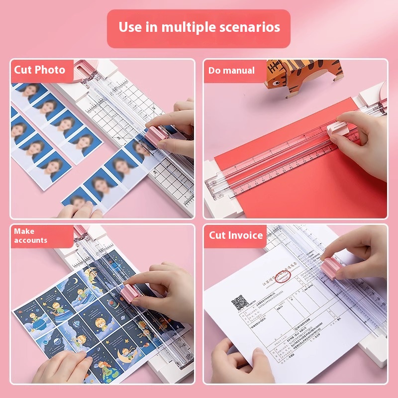 Title 6, Four-in-one Paper Cutter Cloth Scissors