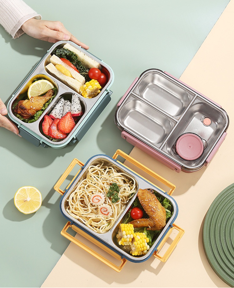 Title 13, 304 Stainless Steel Sealed Insulated Lunch Box ...