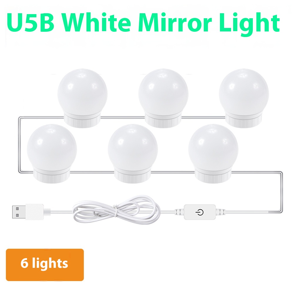 6 White Lights