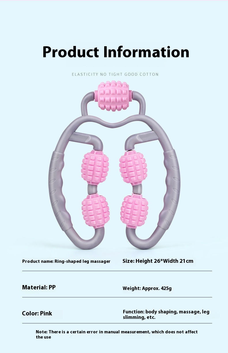 Title 1, Ring-Clip-Bein-Massagegerät, Roller, dünne Musk...